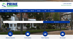Desktop Screenshot of hickoryrealestate.com